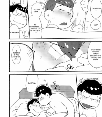 [Tenshin Anman (Sanjiro)] Hageshiku Osotte, Chorotto hidoku – Osomatsu-san dj [Eng] – Gay Manga sex 61