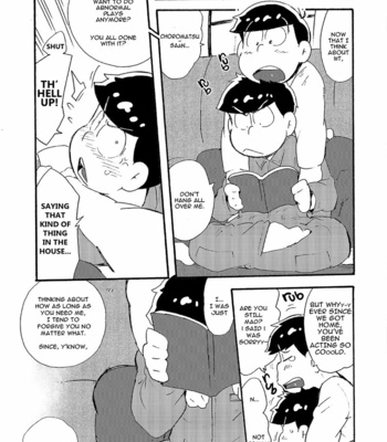 [Tenshin Anman (Sanjiro)] Hageshiku Osotte, Chorotto hidoku – Osomatsu-san dj [Eng] – Gay Manga sex 62