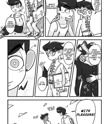 [Akimi_JR] None Of Your Business – Jojo’s Bizarre Adventure DJ [Eng] – Gay Manga sex 13