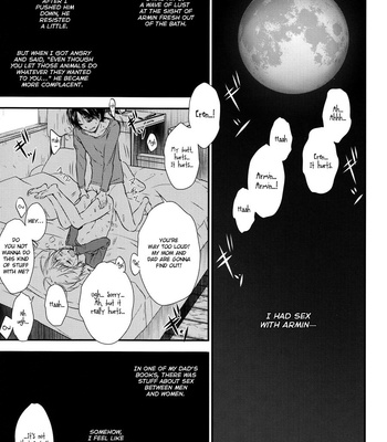 [orz (3u)] Sekai-sen Bad End – Shingeki no Kyojin dj [Eng] – Gay Manga sex 11