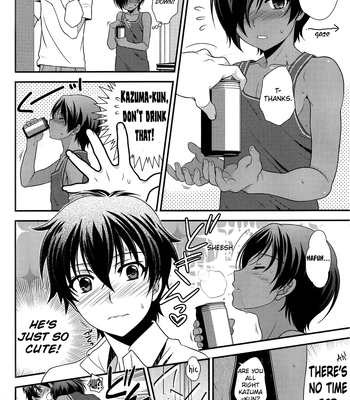 [Kan’you Shounen (URA)] Kazuma-kyun no Muramura ga Tomaranai! | Kazuma-kyun Can’t Stop Being Horny! – Summer Wars dj [Eng] – Gay Manga sex 5