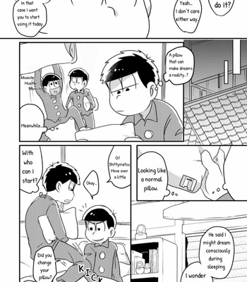 Dream Pillow Magic – Osomatsu-san [Eng] – Gay Manga sex 5