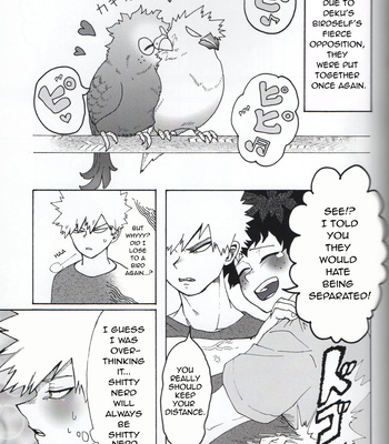 [XX_noshi_XY] The mysterious story of love and bird’s desires – My Hero Academia dj [Eng] – Gay Manga sex 19