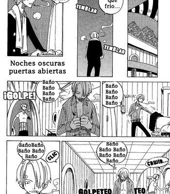 Gay Manga - [Saruya Hachi (Hachimaru)] One Piece dj – Noches oscuras puertas abiertas [Español] – Gay Manga