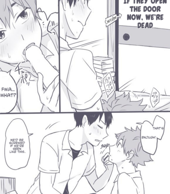 [Kapuchirio] You Mustn’t Deprive Him of Candy – Haikyuu!! dj [Eng] – Gay Manga sex 9