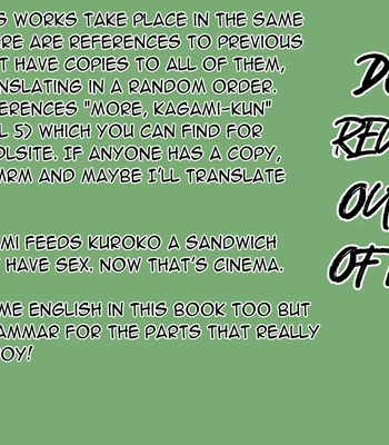 Gay Manga - [Viva Mikinosuke (Katazaki Miki)] Kagami-kun’s Naughty Switch – Kuroko no Basuke dj [Eng] – Gay Manga
