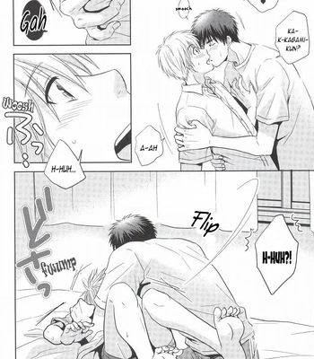 [Viva Mikinosuke (Katazaki Miki)] Kagami-kun’s Naughty Switch – Kuroko no Basuke dj [Eng] – Gay Manga sex 9