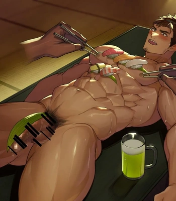 [Takao no Gami (Toiro)] Gachimuchi nonke, shuchi ryokou de do hentai kinniku yarou ochi…!! – Gay Manga sex 42