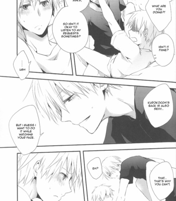 [Yinghua (Sinba)] Kuroko no Basuke dj – There’s Something About Suger [Eng] – Gay Manga sex 12