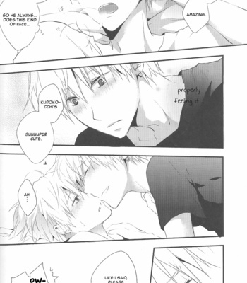 [Yinghua (Sinba)] Kuroko no Basuke dj – There’s Something About Suger [Eng] – Gay Manga sex 15