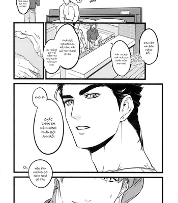 [Ondo/ Nurunuru] Uwaki Check (Kiểm tra ngoại tình) – JoJo’s Bizzare Adventure Doujinshi [VN] – Gay Manga sex 19