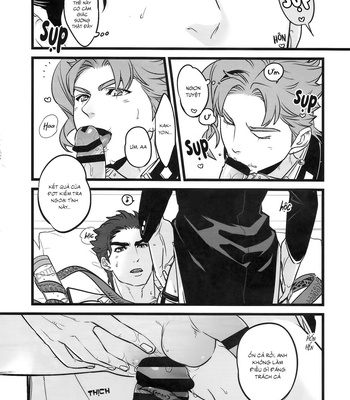 [Ondo/ Nurunuru] Uwaki Check (Kiểm tra ngoại tình) – JoJo’s Bizzare Adventure Doujinshi [VN] – Gay Manga sex 8