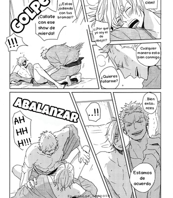 [anobata] Feel me, feel me!! – One Piece dj [Esp] – Gay Manga sex 15