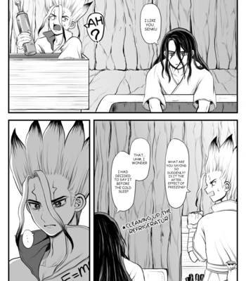 [Harawata] The Suspension Bridge Effect – Dr. Stone dj [Eng] – Gay Manga sex 2