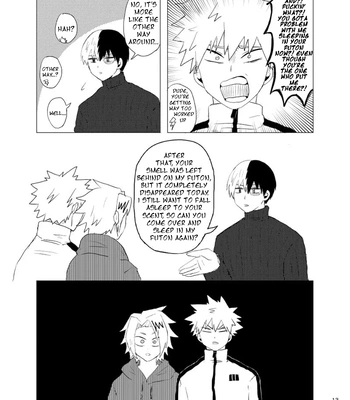 [Hogaraka Takashi-kun] Doki Doki Bed Sharing  – Boku no Hero Academia dj [Eng] – Gay Manga sex 12