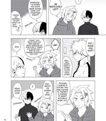 [Hogaraka Takashi-kun] Doki Doki Bed Sharing  – Boku no Hero Academia dj [Eng] – Gay Manga sex 15