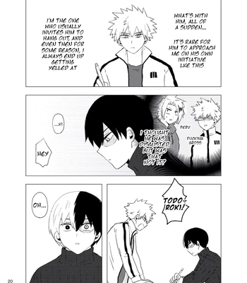 [Hogaraka Takashi-kun] Doki Doki Bed Sharing  – Boku no Hero Academia dj [Eng] – Gay Manga sex 19