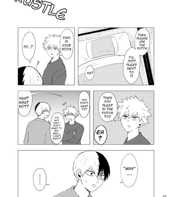 [Hogaraka Takashi-kun] Doki Doki Bed Sharing  – Boku no Hero Academia dj [Eng] – Gay Manga sex 22