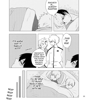 [Hogaraka Takashi-kun] Doki Doki Bed Sharing  – Boku no Hero Academia dj [Eng] – Gay Manga sex 24