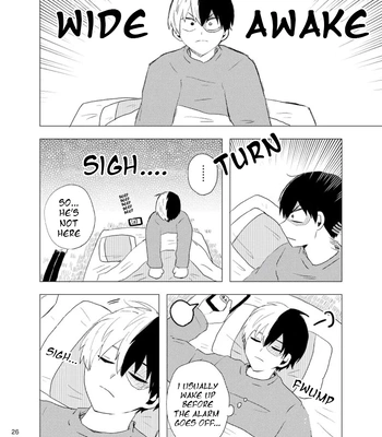 [Hogaraka Takashi-kun] Doki Doki Bed Sharing  – Boku no Hero Academia dj [Eng] – Gay Manga sex 25