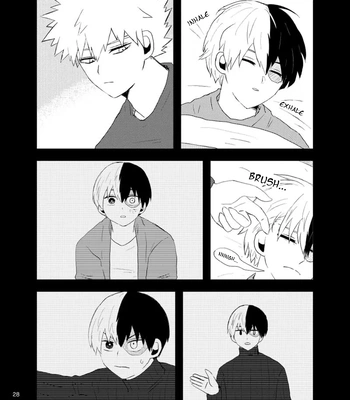 [Hogaraka Takashi-kun] Doki Doki Bed Sharing  – Boku no Hero Academia dj [Eng] – Gay Manga sex 27