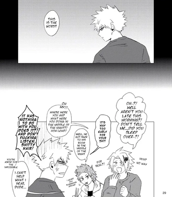 [Hogaraka Takashi-kun] Doki Doki Bed Sharing  – Boku no Hero Academia dj [Eng] – Gay Manga sex 28