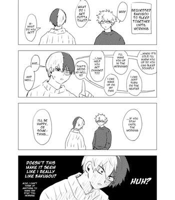 [Hogaraka Takashi-kun] Doki Doki Bed Sharing  – Boku no Hero Academia dj [Eng] – Gay Manga sex 29