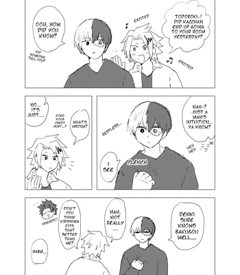 [Hogaraka Takashi-kun] Doki Doki Bed Sharing  – Boku no Hero Academia dj [Eng] – Gay Manga sex 31