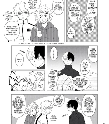 [Hogaraka Takashi-kun] Doki Doki Bed Sharing  – Boku no Hero Academia dj [Eng] – Gay Manga sex 10