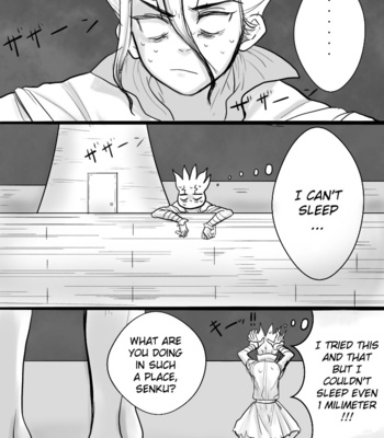 [Ririka] A story about Senku-chan who can’t sleep without having sex – Dr. Stone dj [Eng] – Gay Manga sex 2
