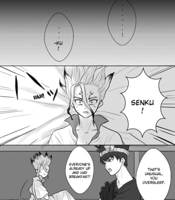 [Ririka] A story about Senku-chan who can’t sleep without having sex – Dr. Stone dj [Eng] – Gay Manga sex 6