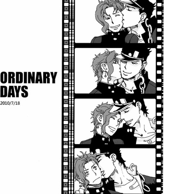 [Tetsuo (No.28)] Ordinary Days – Jojo’s Bizarre Adventure dj [ENG] – Gay Manga sex 2