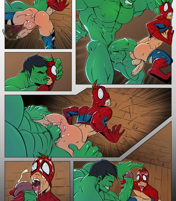 [Dizdoodz] Spider-man x Hulk Comic Commission 2015 – Gay Manga sex 2