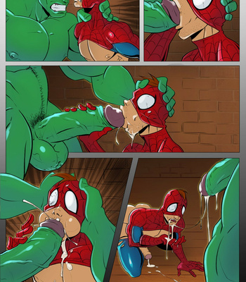[Dizdoodz] Spider-man x Hulk Comic Commission 2015 – Gay Manga sex 3