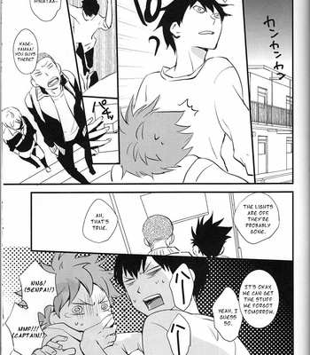 [MOGMOG] Kisu wa 15sai ni natte kara – Haikyuu dj [Eng] – Gay Manga sex 53