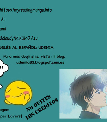 [3cloudy/ MIKUMO Azu] The Word Is All – No. 6 dj [Español] – Gay Manga thumbnail 001