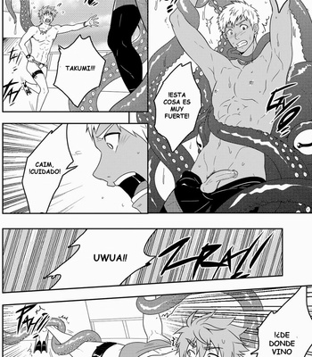 [BLACKMONKEY-Pro (Zamius Mazjojo)] Over Grip [Spanish-Español] – Gay Manga sex 36