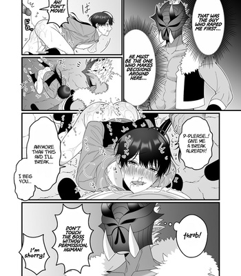 [Oishii Oshiri Cafe (Oishii Oshiri)] Orc Aite ni Inmon Nashi de Mesu Ochi suru Wake Nai daro! [Eng] – Gay Manga sex 14