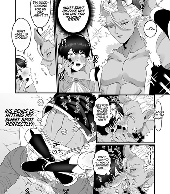[Oishii Oshiri Cafe (Oishii Oshiri)] Orc Aite ni Inmon Nashi de Mesu Ochi suru Wake Nai daro! [Eng] – Gay Manga sex 17