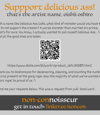 [Oishii Oshiri Cafe (Oishii Oshiri)] Orc Aite ni Inmon Nashi de Mesu Ochi suru Wake Nai daro! [Eng] – Gay Manga sex 32