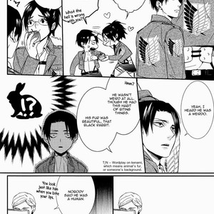 [Peeco?/Tidori Peco] Shingeki no Kyojin dj – Bite [Eng] – Gay Manga sex 20