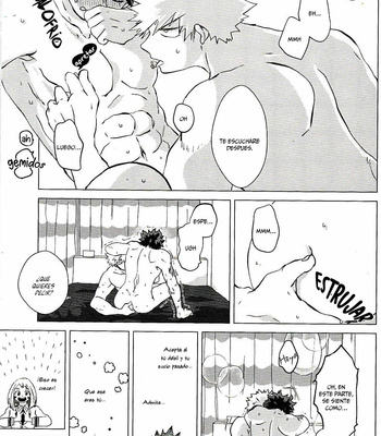 [Senri/ Wamyuri] Sitadekorogasu 7 do 8 buno binetsu (Un ligero calor de 7 grados con 8 minutos jugando con la lengua)- My Hero Academia dj [ESP] – Gay Manga sex 17