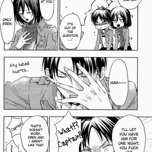 [Henachoco pinky’s] Ryoute ni Saikyou –  Attack on Titan dj [Eng] – Gay Manga sex 12