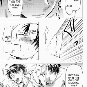 [Henachoco pinky’s] Ryoute ni Saikyou –  Attack on Titan dj [Eng] – Gay Manga sex 17