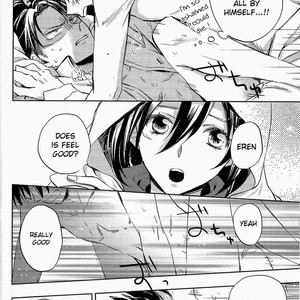 [Henachoco pinky’s] Ryoute ni Saikyou –  Attack on Titan dj [Eng] – Gay Manga sex 20