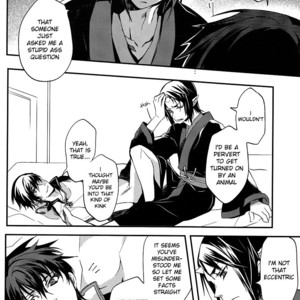 [Contrast, High] Aigan Shinjuu – Hoozuki no Reitetsu dj [Eng] – Gay Manga sex 23