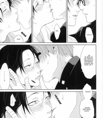 [Ogeretsu Tanaka] Omohi no iro to sakuya kono hana – DJ Kuroko no Basket [Español] – Gay Manga sex 24
