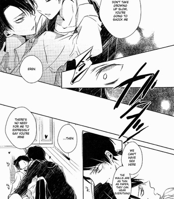 [Fuukatei] Binbou Levi to Bonbon Eren – Attack on Titan dj [Eng] – Gay Manga sex 15