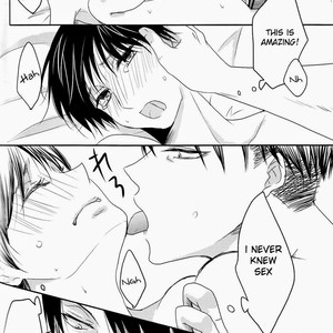 [Callot! chiko nagino] Mangetsu no Yoru ni – Attack on Titan dj [Eng] – Gay Manga sex 17