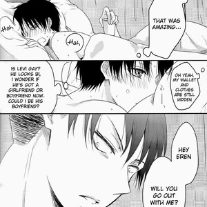 [Callot! chiko nagino] Mangetsu no Yoru ni – Attack on Titan dj [Eng] – Gay Manga sex 19